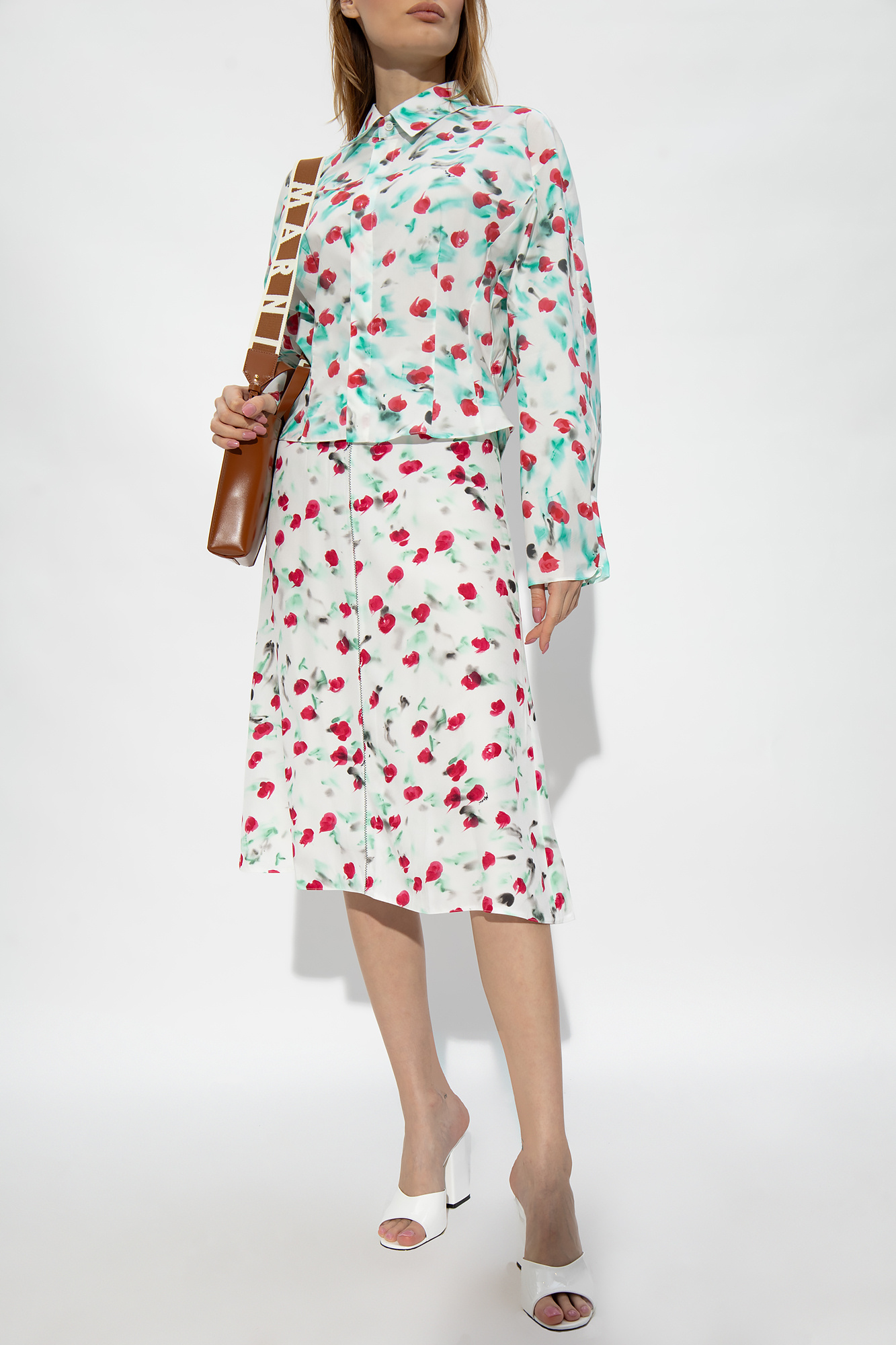 Marni Skirt with floral motif