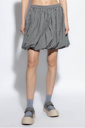Marni Falda corta de cuadros