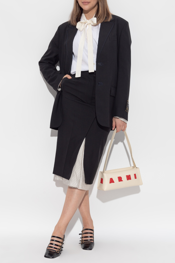 Marni Wool skirt with raw finish