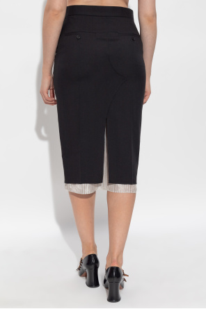 Marni Wool skirt with raw finish