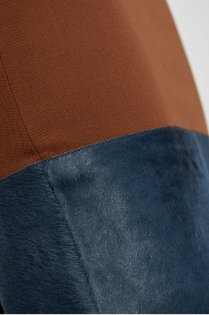 Marni Skirt made of combined fabrics