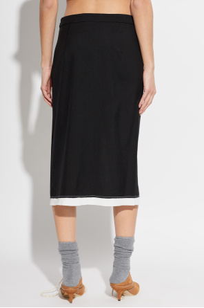 Marni Wełniana spódnica