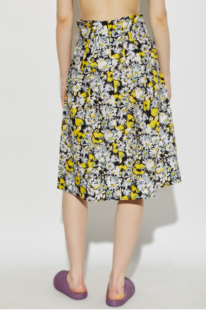 Marni Floral print skirt