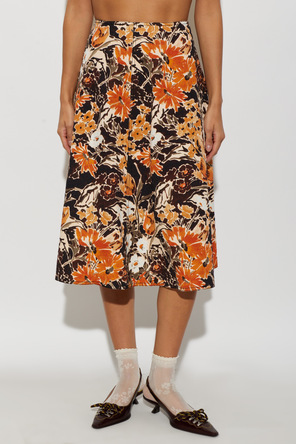 Marni Floral skirt