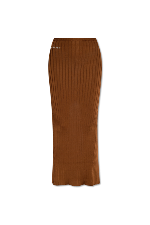 Skirt with logo od Marni