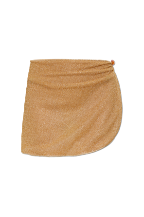 Skirt with lurex thread