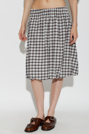 Akep Check skirt