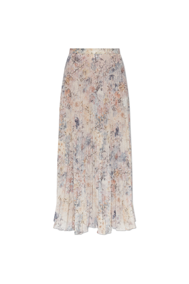 Pleated skirt finished with sequins od Golden Goose