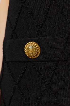 Balmain Short skirt with decorative pockets