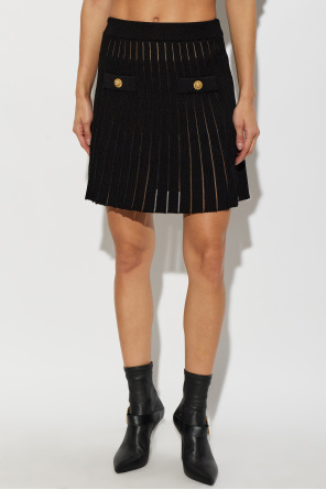 Balmain Skirt with decorative pockets