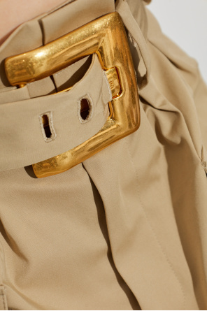 Balmain Cargo skirt with belt