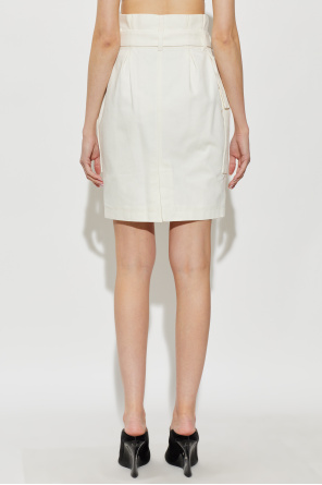 Balmain 'Cargo' skirt with belt
