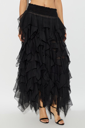 Balmain Jedwabna spódnica