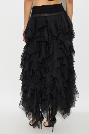 Balmain Jedwabna spódnica