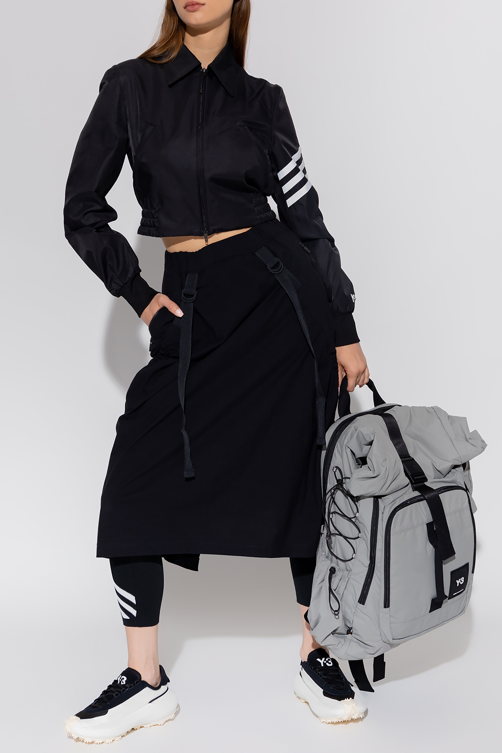 Black Asymmetrical oversize hoodie Yohji Yamamoto - Vitkac Canada