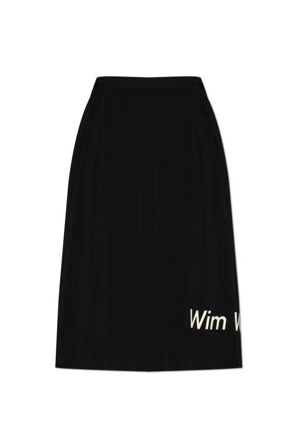 Yohji Yamamoto Skirt with print