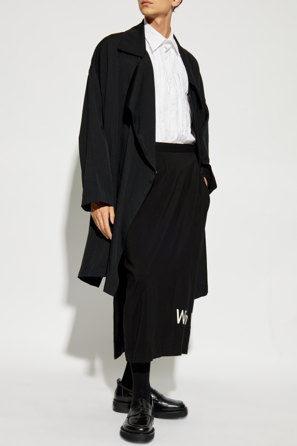 Yohji Yamamoto Spódnica z nadrukiem