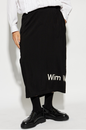 Yohji Yamamoto Skirt with print