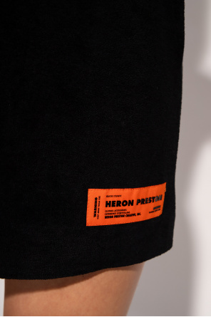 Heron Preston Logo-patch skirt