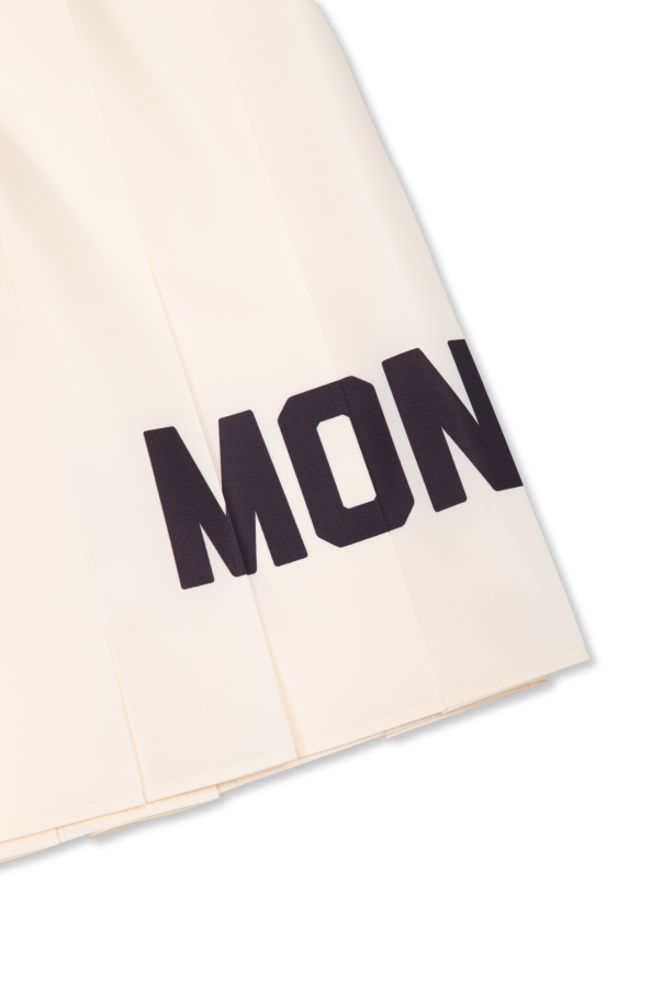 Moncler Enfant Pleated skirt with logo
