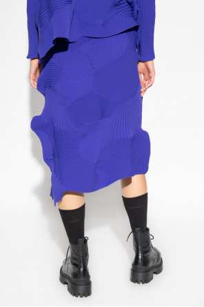 Issey Miyake Pleats Please Ribbed skirt