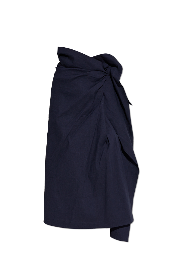 Issey Miyake Skirt with decorative draping