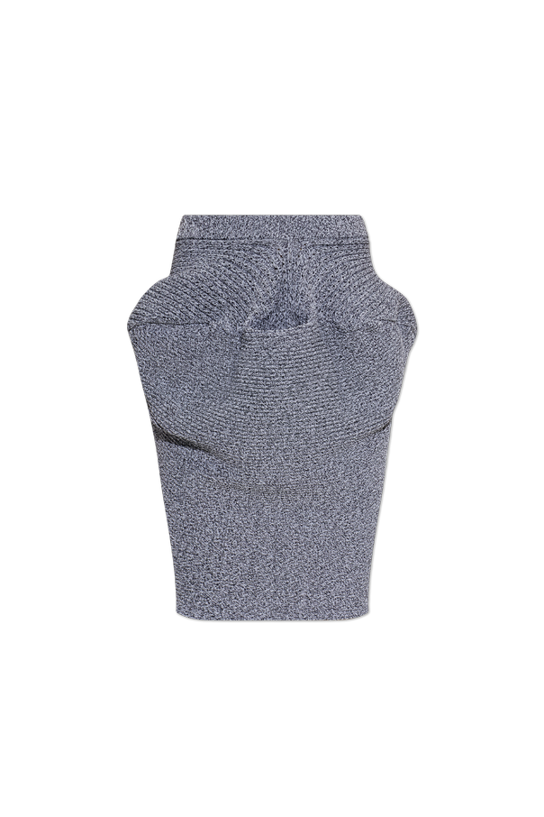Asymmetrical skirt with pocket od Issey Miyake