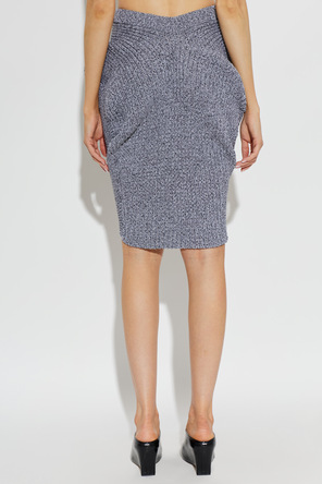 Issey Miyake Asymmetrical skirt with pocket