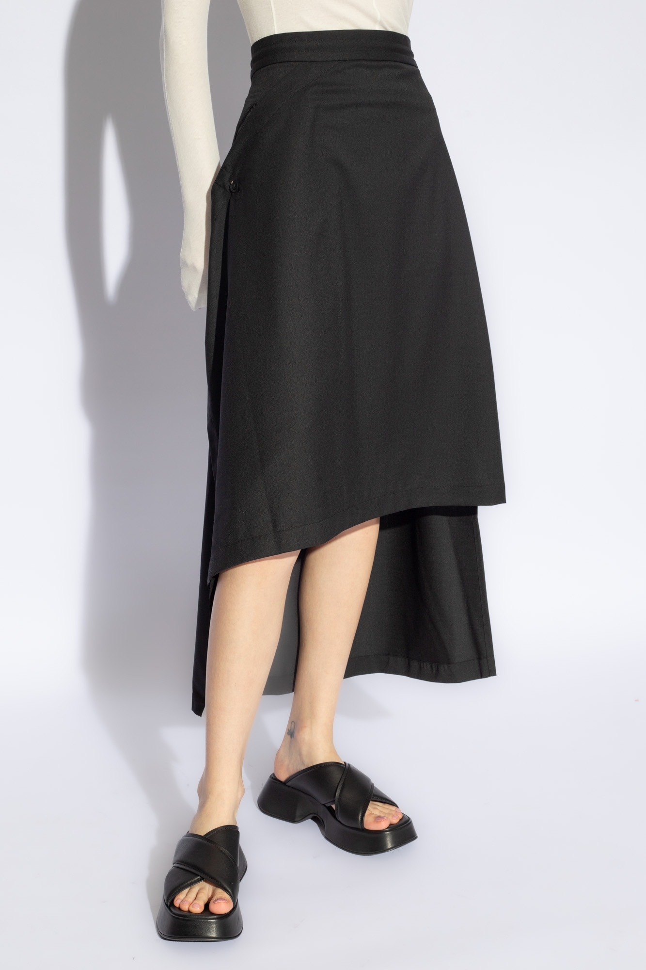 Y-3 Yohji Yamamoto Asymmetrical skirt