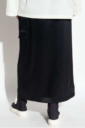 Y-3 Yohji Yamamoto Skirt with single slit