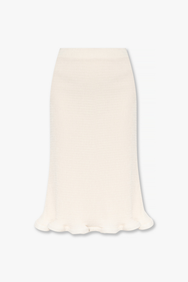 JIL SANDER Ruched skirt