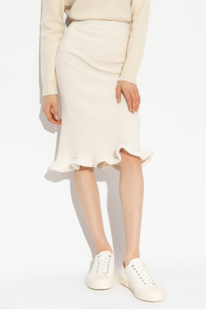 JIL SANDER Ruched skirt