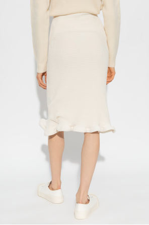 JIL SANDER Ruched skirt