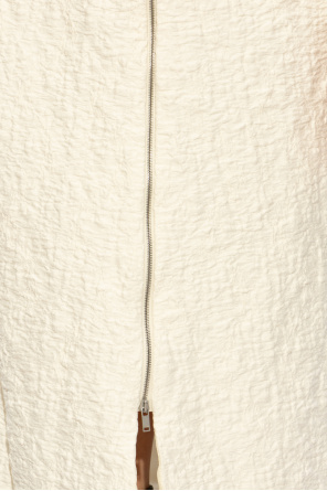 JIL SANDER Spódnica z teksturowanym wzorem