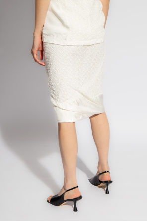 JIL SANDER Skirt with decorative cut-out