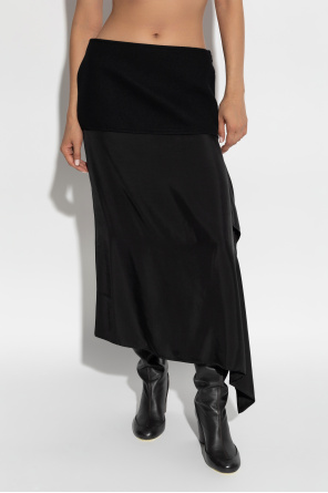 JIL SANDER Skirt made of mixed materials