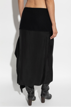 JIL SANDER Skirt made of mixed materials