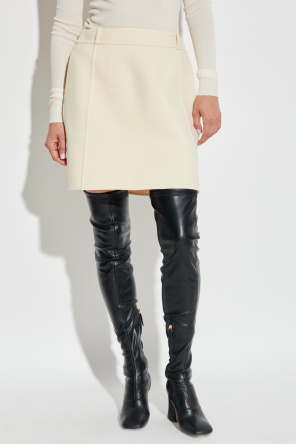 JIL SANDER Wełniana spódnica