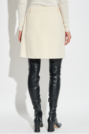 JIL SANDER Wełniana spódnica