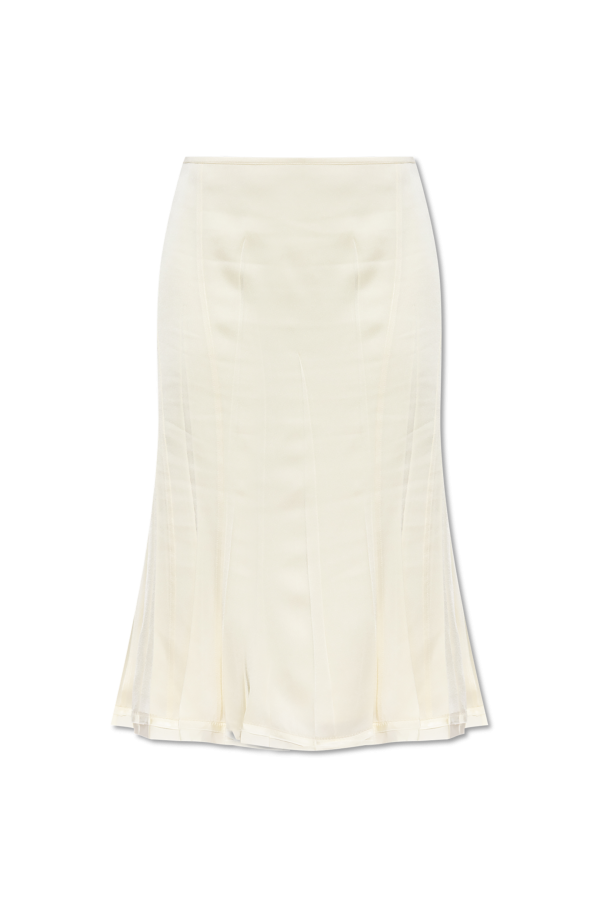 Skirt with topstitching od JIL SANDER