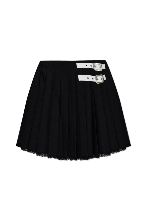 Pleated skirt with a `vintage` effect od JIL SANDER