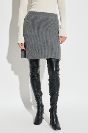 JIL SANDER Wełniana spódnica
