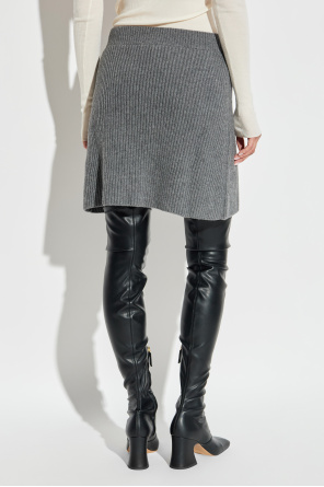 JIL SANDER Wełniana spódnica