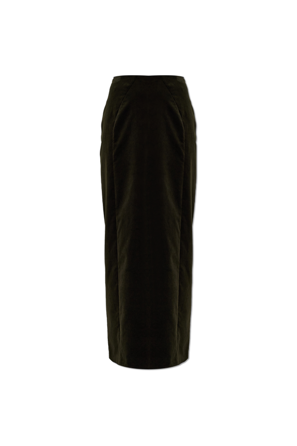 Skirt with a single back slit od JIL SANDER