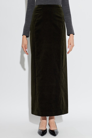 JIL SANDER Sukňa s jednoduchým rozparkom vzadu