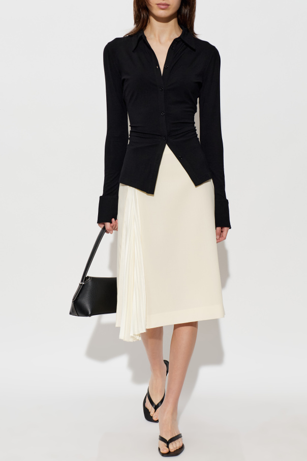 JIL SANDER Wełniana spódnica