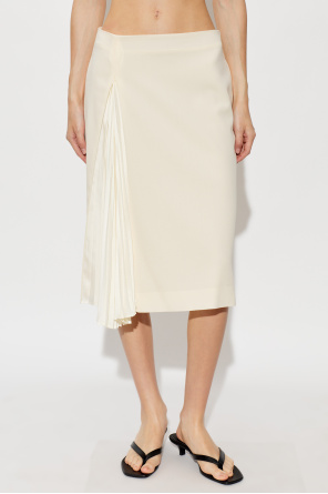JIL SANDER Wełniana spódnica
