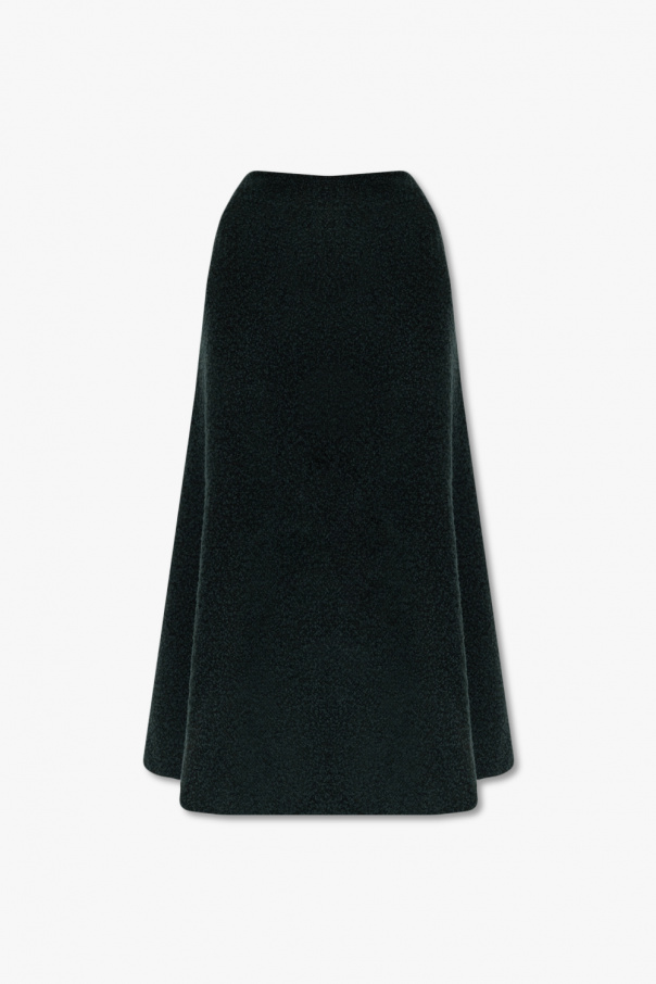 JIL SANDER Textured skirt