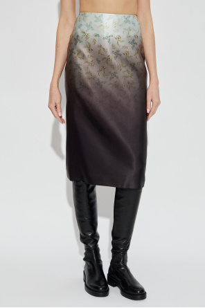 JIL SANDER Silk skirt
