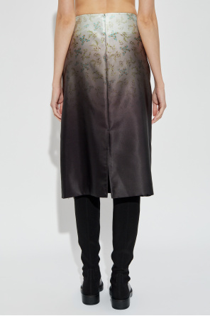 JIL SANDER Silk skirt
